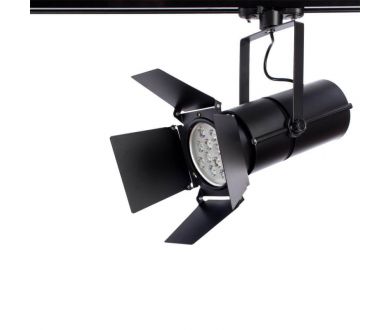 Трековый светильник Arte Lamp Track Lights A6312PL-1BK