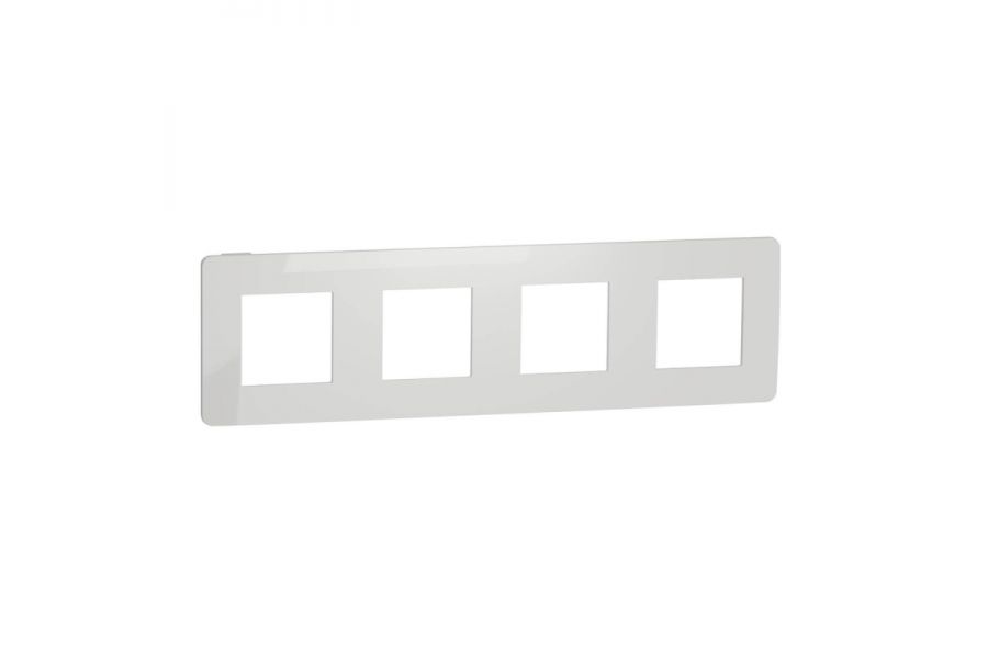 Рамка 4-постовая Schneider Electric Unica New NU280818