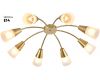 Потолочная люстра Escada Aquilegia 1100/8P Gold