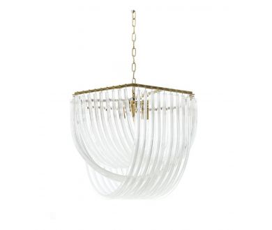 Подвесная люстра Lumina Deco Weddini LDP 6001-600 GD+CL