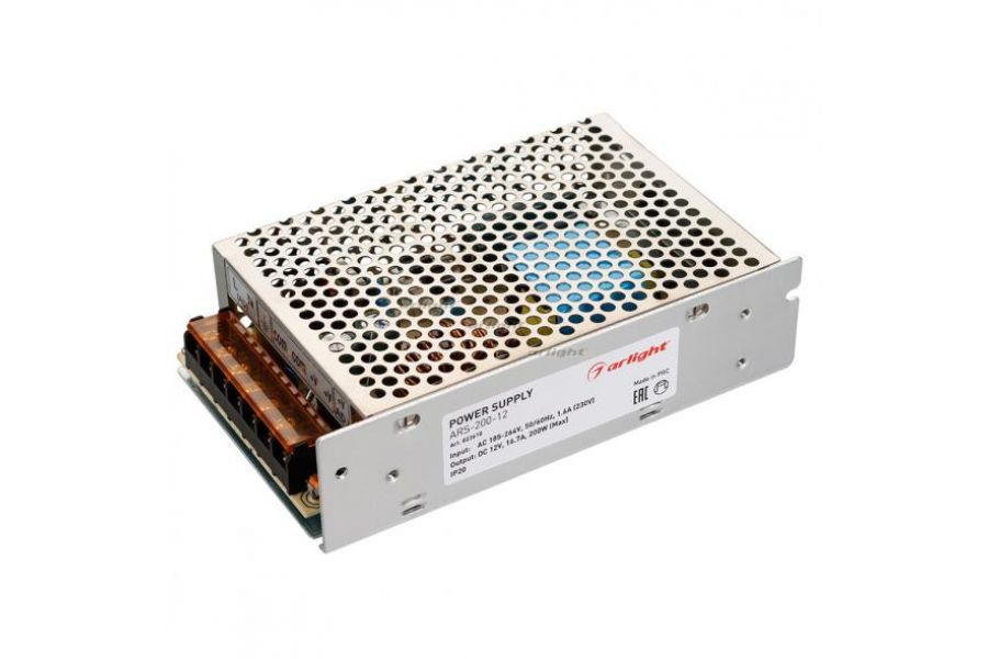 Блок питания Arlight ARS-200-12 (12V, 16.7A, 200W) 023610