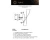 Настенный светильник Aployt Viola APL.659.01.11