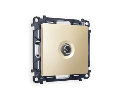 Комплект механизма TV розетки оконечной 50-870 MHz 1dB Ambrella Volt Alfa MA613010