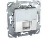 Розетка компьютерная RJ45 Schneider Electric Unica MGU5.425.18ZD