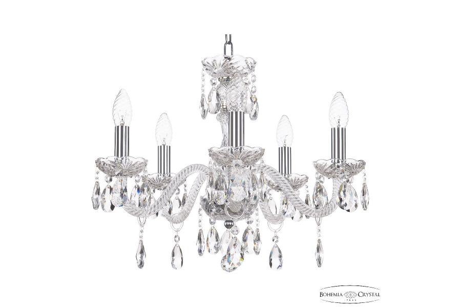 Подвесная люстра Bohemia Ivele Crystal 117/5/165 Ni