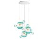 Подвесная люстра Loft IT Bolle 2027-D3 Blue
