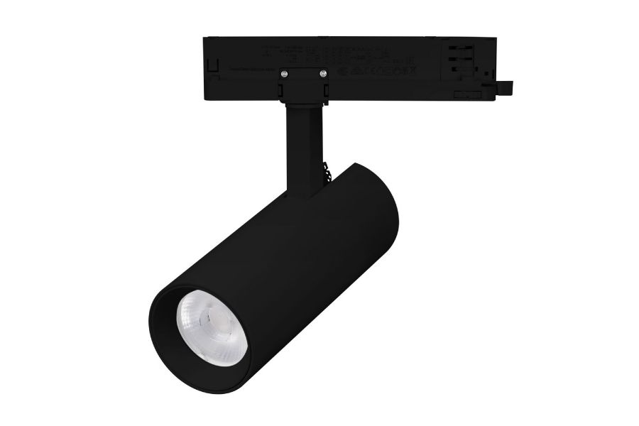 Трековый трехфазный светильник Arlight LGD-GERA-4TR-R74-20W Day4000 (BK, 15 deg, 230V) 055123