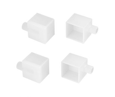 Заглушка Arlight WPH-FLEX-2020-90 WHITE с отверстием (Пластик) 062619
