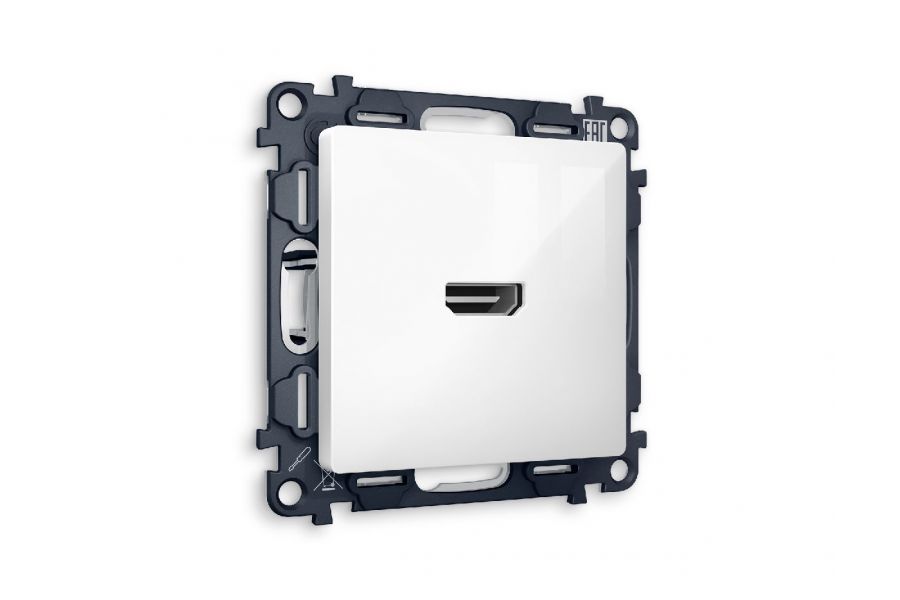 Комплект механизма розетки HDMI 2.0 40V/500mA 2.0GHz 5-18Gbit/s Ambrella Volt Alfa MA114010