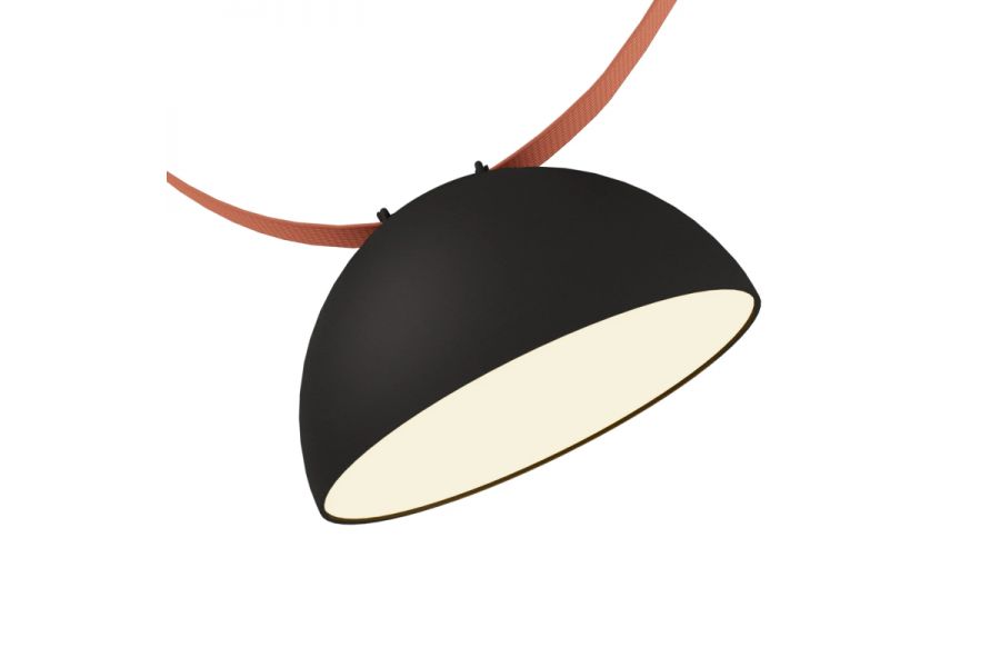 Трековый однофазный светильник Denkirs Belty flow DK5560-BK