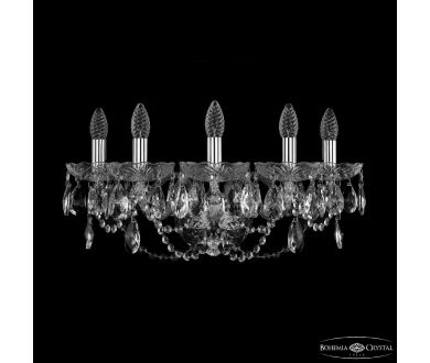 Купить Бра Bohemia Ivele Crystal 1402B/5/195/XL Ni Бра Bohemia Ivele Crystal 1402B/5/195/XL Ni