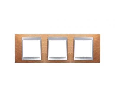 Рамка 3-постовая Schneider Electric Unica Top MGU66.006.0M2