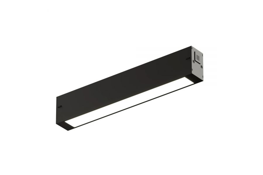 Трековый однофазный светильник AM Group Plain Opal AM583 9W 3000K BK