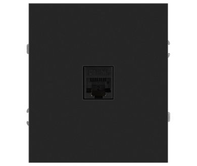 Розетка Эра Arktik 16-3107-05 информационная RJ45 антрацит Б0070478