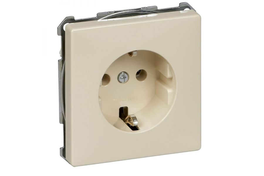 Розетка Schneider Electric Merten Antique/Artec с/з без шторок MTN2301-4044