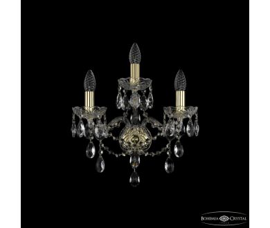 Купить Бра Bohemia Ivele Crystal 1415B/2+1/165 G Бра Bohemia Ivele Crystal 1415B/2+1/165 G
