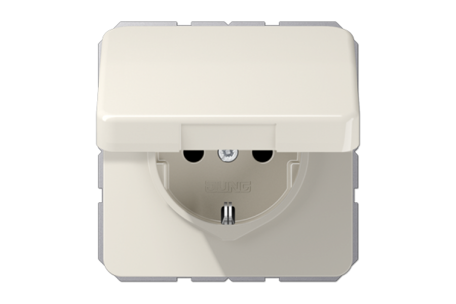 Розетка штепсельная Schuko Jung CD1520BFKL