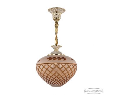 Подвесной светильник Bohemia Ivele Crystal 7003P/23 GW Amber-White/H-1B