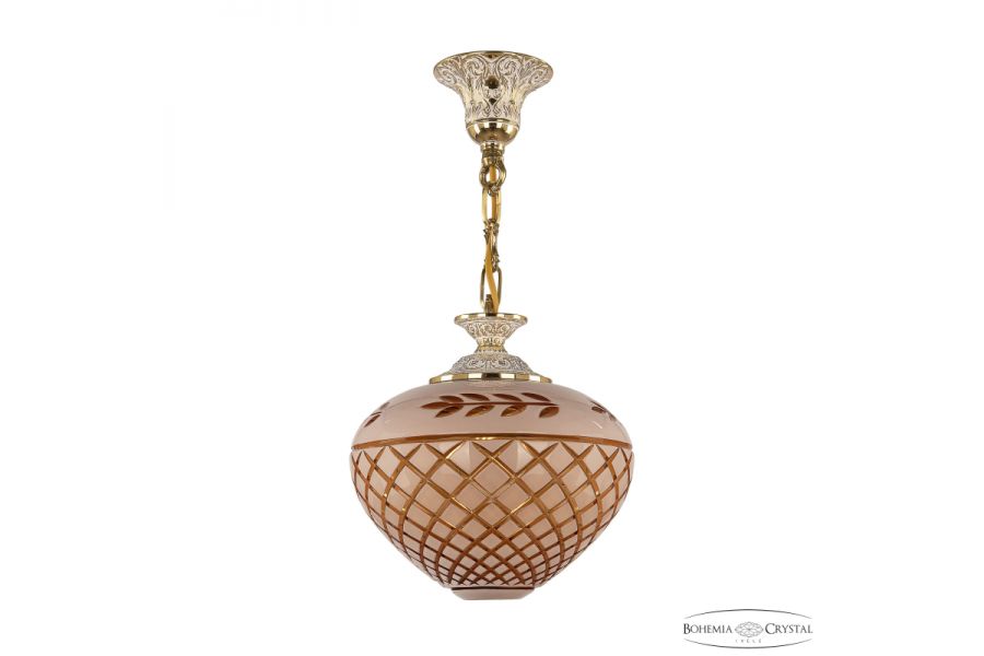 Подвесной светильник Bohemia Ivele Crystal 7003P/23 GW Amber-White/H-1B