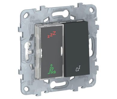 Дисплей гостиничного номера и кнопочный звонок Schneider Electric Unica New NU577754
