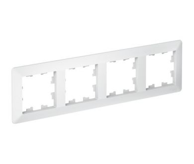 Рамка 4-ая Systeme Electric AtlasDesign Air Лотос/дымчатый белый ATN221304