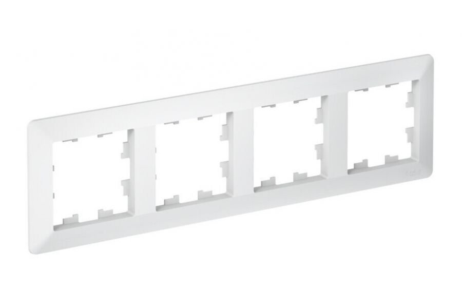 Рамка 4-ая Systeme Electric AtlasDesign Air Лотос/дымчатый белый ATN221304
