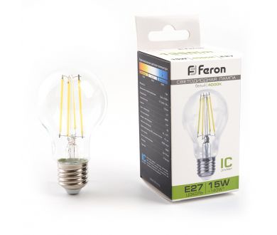 Лампа светодиодная Feron LB-615 Шар E27 15W 4000K 38242