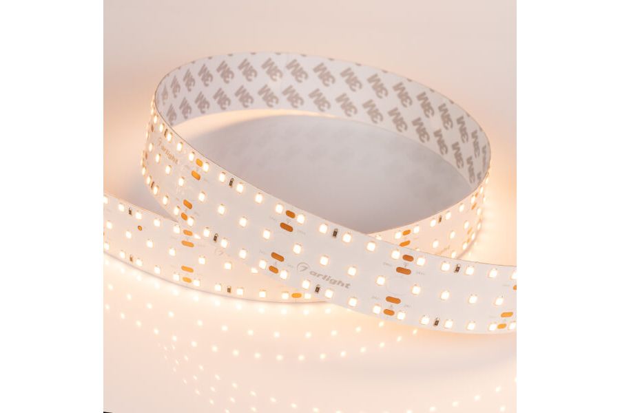 Светодиодная лента Arlight S2-A280-34mm 24V Warm2700 (25 W/m, IP20, 2835, 2.5m) 023403(2) (отрез 2,5 м)