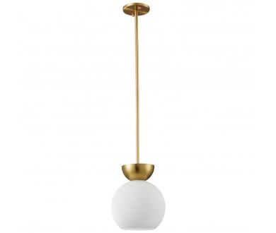 Подвесной светильник iLamp Mono P6079-1 GD+WH