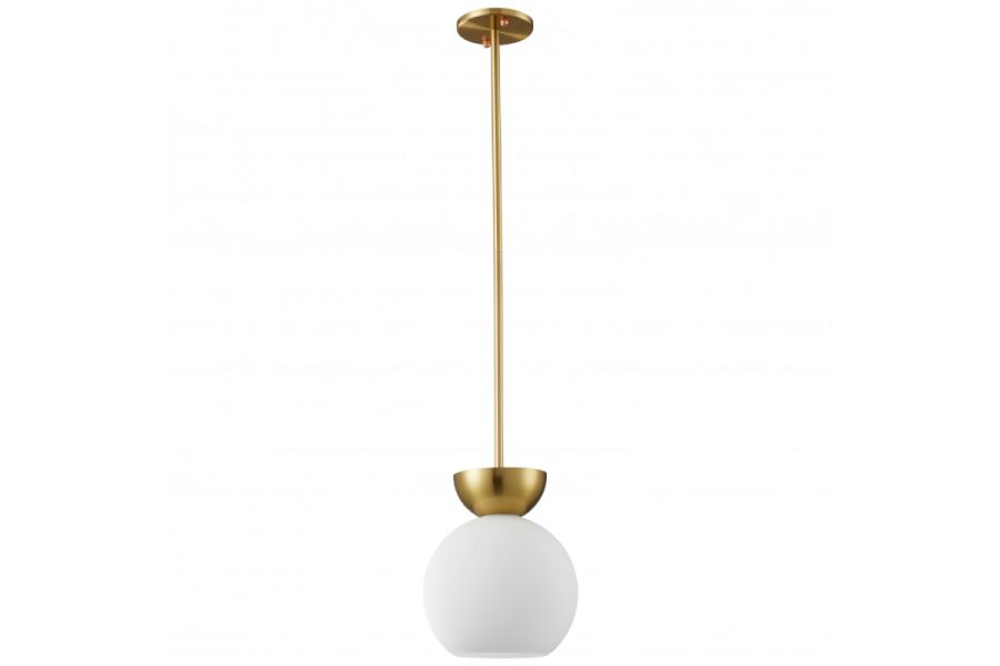 Подвесной светильник iLamp Mono P6079-1 GD+WH
