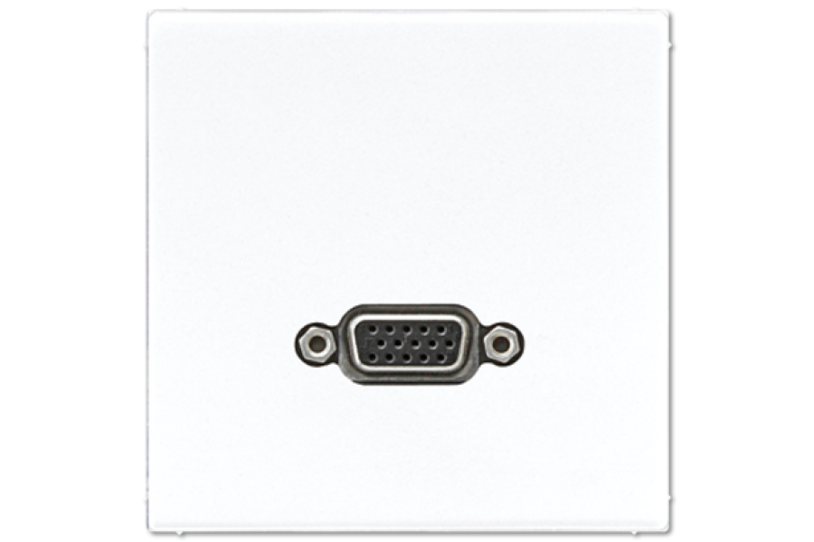 Розетка VGA Jung MALS1102WW