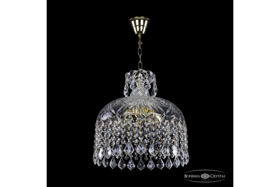 Подвесная люстра Bohemia Ivele Crystal 14781/35 G Leafs