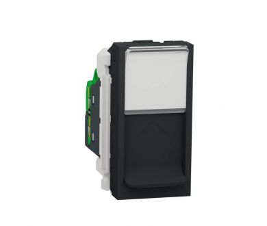 Розетка компьютерная RJ45 Schneider Electric Unica Modular Cat. 6 UTP NU341454