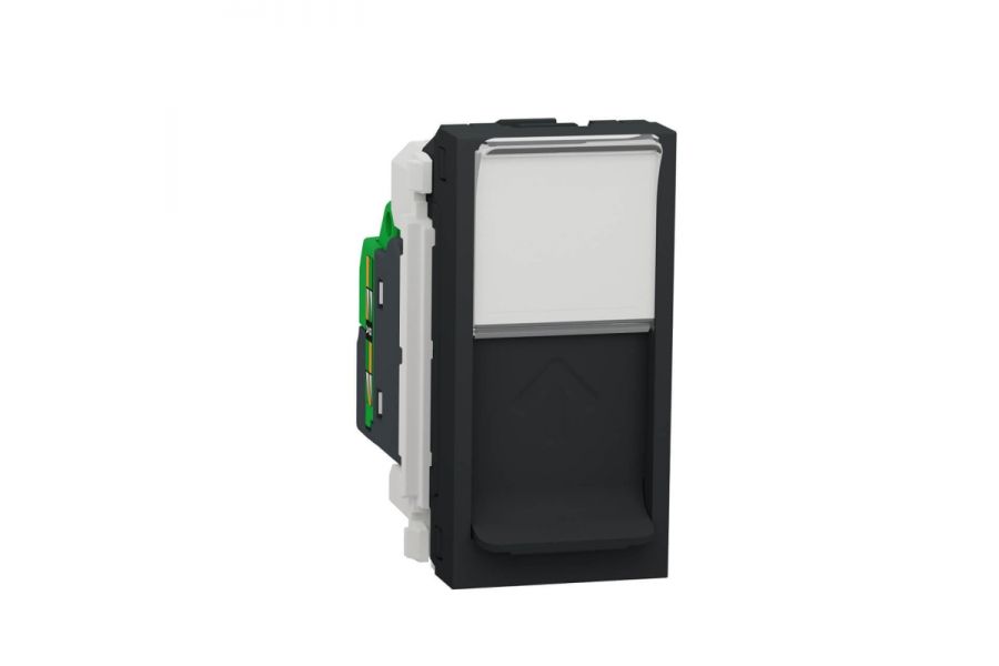 Розетка компьютерная RJ45 Schneider Electric Unica Modular Cat. 6 UTP NU341454