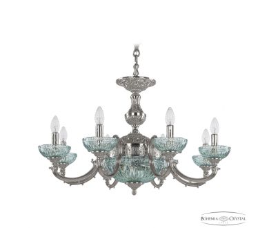 Подвесная люстра Bohemia Ivele Crystal Verona 72209P/8/210 Ni P Birusa/M-1G