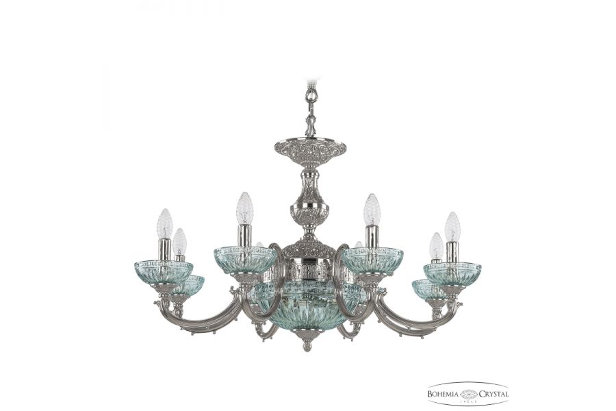 Подвесная люстра Bohemia Ivele Crystal Verona 72209P/8/210 Ni P Birusa/M-1G