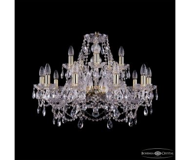 Подвесная люстра Bohemia Ivele Crystal 1411/10+5/240 G