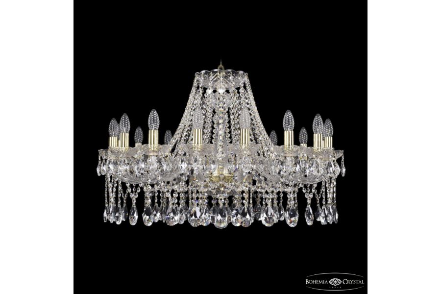 Подвесная люстра Bohemia Ivele Crystal 1413/16/300 G