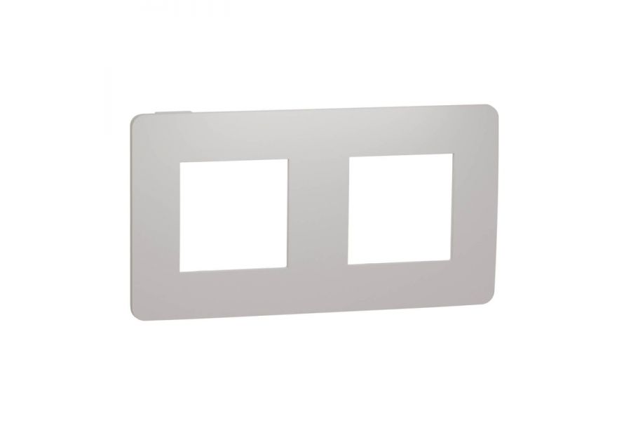 Рамка 2-постовая Schneider Electric Unica New NU280424