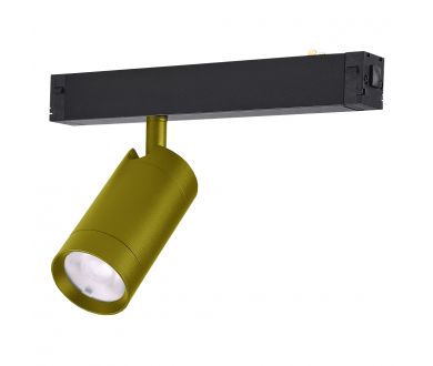 Трековый однофазный светильник PLAIN CYLINDER AM588 10W 3000K Copper