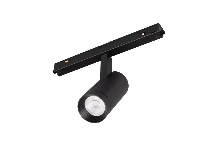 Трековый магнитный светильник Arlight MAG-ORIENT-SPOT-R45-12W Day4000-MIX (BK, 24 deg, 48V, DALI) 036742