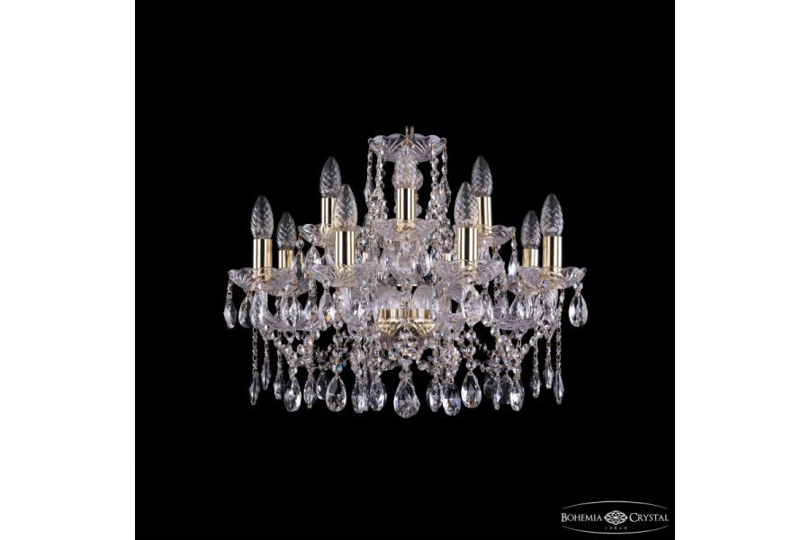 Подвесная люстра Bohemia Ivele Crystal 1413/8+4/200 G