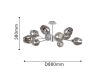 Потолочная люстра F-Promo Tilda 2657-10U