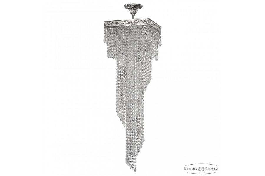 Каскадная люстра Bohemia Ivele Crystal 83112/30IV-100 Ni