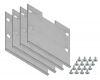 Заглушка (4 шт.) Ambrella Light Alum Profile GP8480