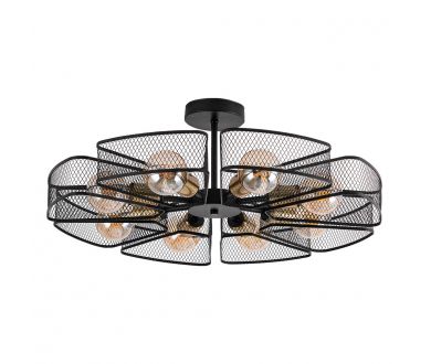 Люстра на штанге Arte Lamp Maasym A7044PL-8BK