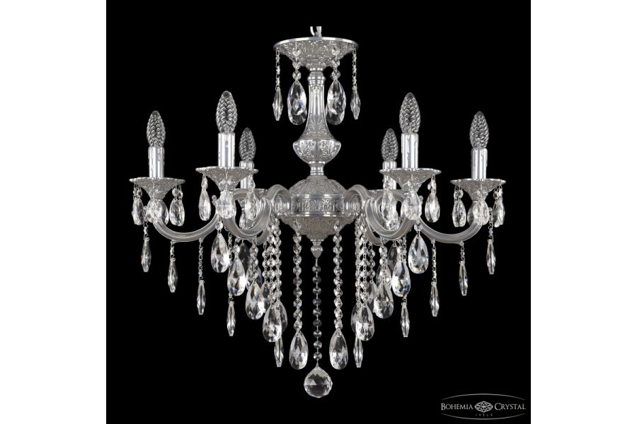 Подвесная люстра Bohemia Ivele Crystal AL78101/6/210 B CG