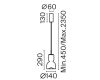 Подвесной светильник Freya Ore FR5636PL-L6G