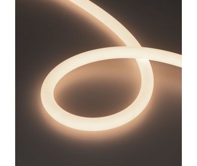 Светодиодная лента герметичная Arlight MOONLIGHT-TOP-M768-D18mm 24V White-MIX 360deg (14.4 W/m, IP65, 2216, 5m, wire x1) 037566