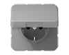 Розетка штепсельная Schuko Jung CD1520BFKIKLGR